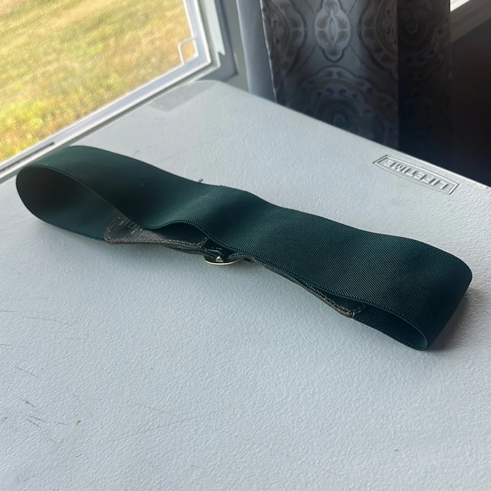Green Leather Men's Bag